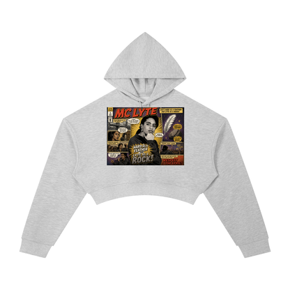 "Lyte as a Rock" Cropped Hoodie