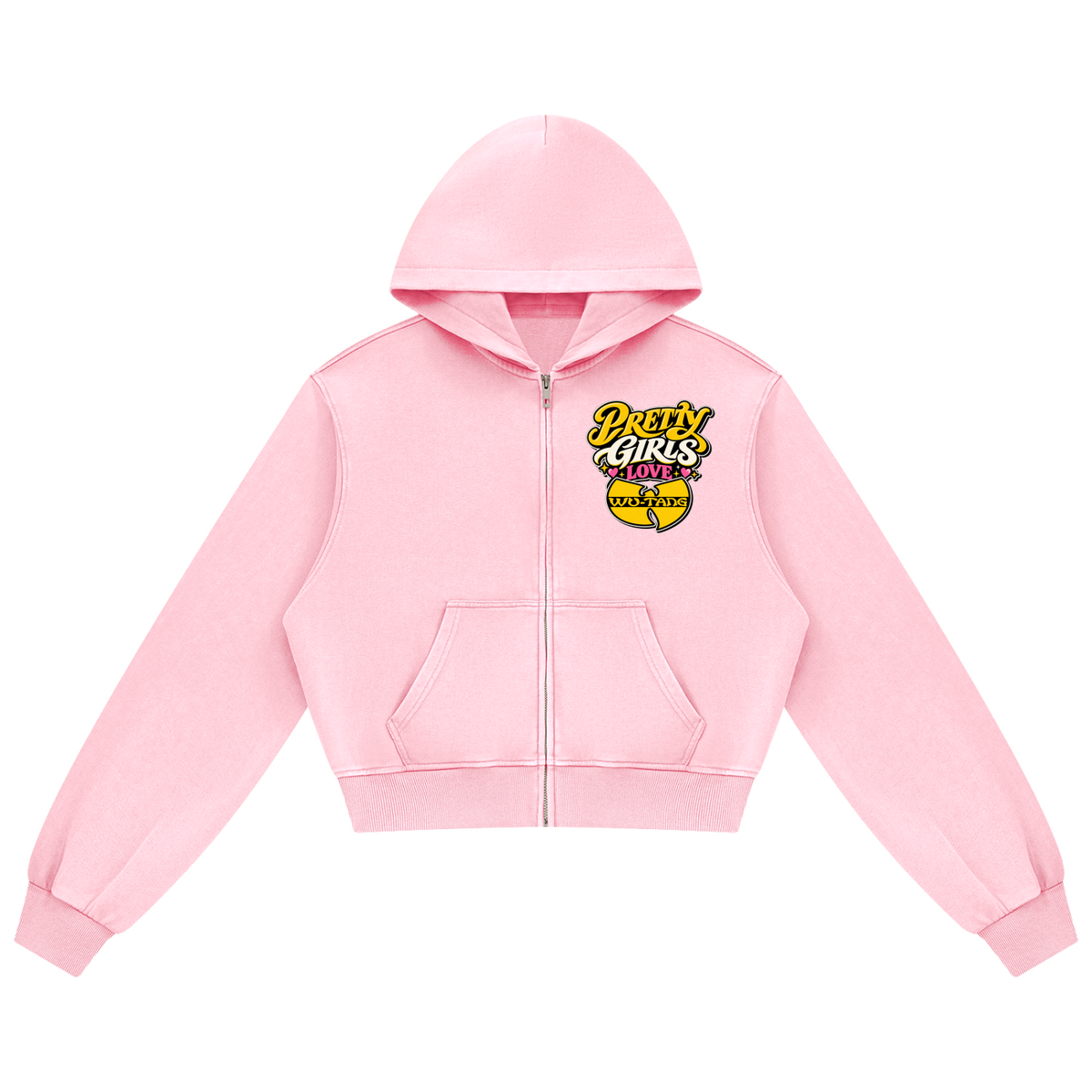 PYN™ "Pretty Girls Love Wu" Women's Mineral Wash Straight Sweatpants