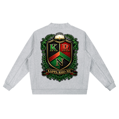 "Kappa Rho Nu" Essential Heavyweight Sweat Cardigan