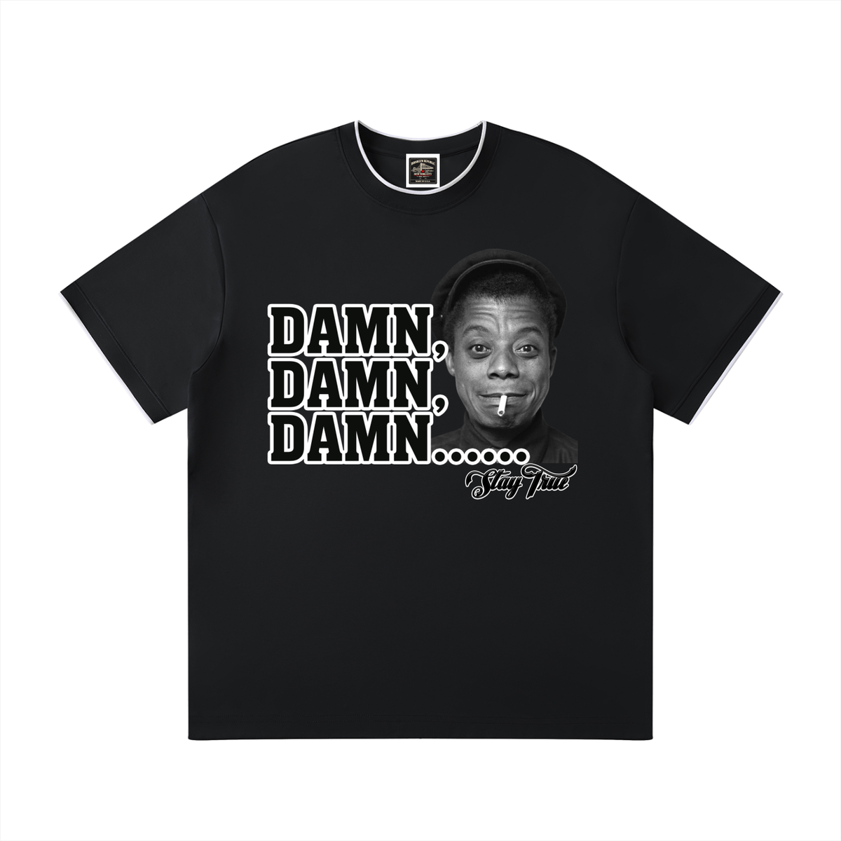 Sankofa™ "Damn, Damn, Damn.....James" Regular Fit T-Shirt