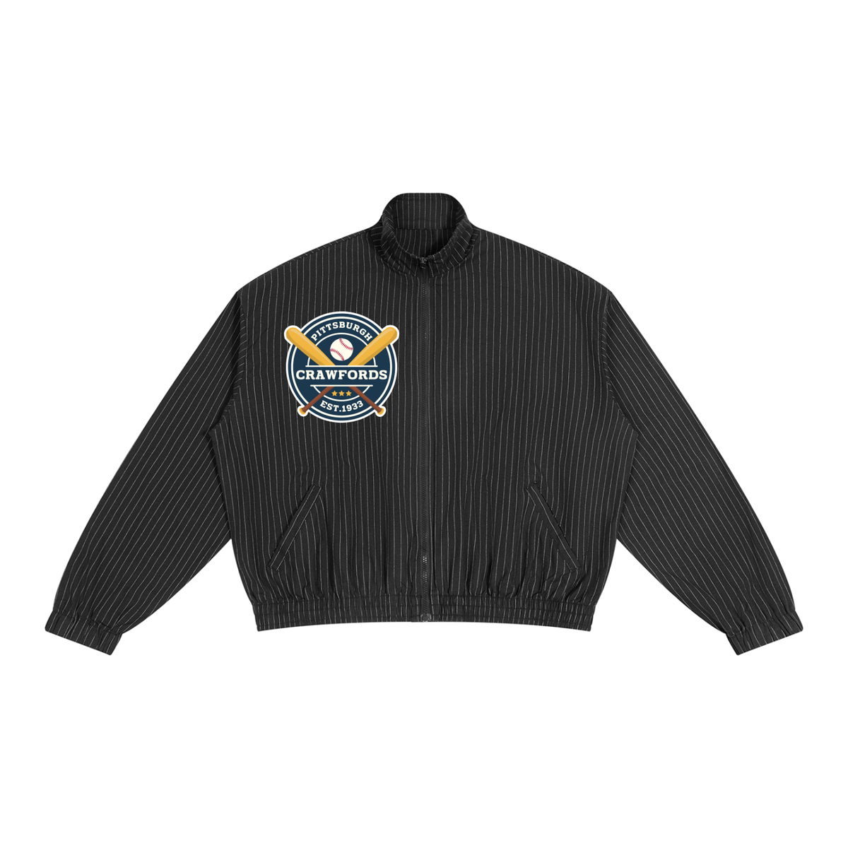 NLB™ "Pittsburgh Crawfords" Striped Full-Zip Track Set