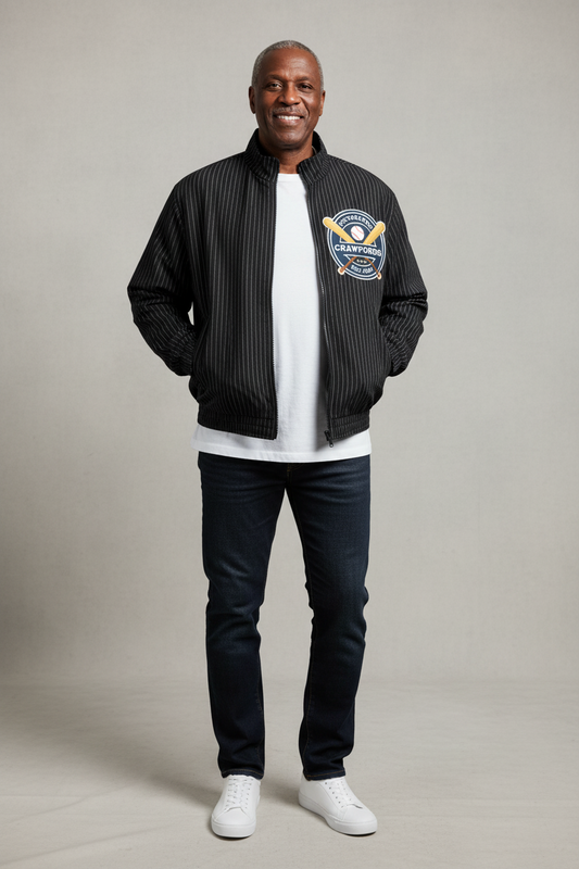 NLB™ "Pittsburgh Crawfords" Striped Full-Zip Track Set