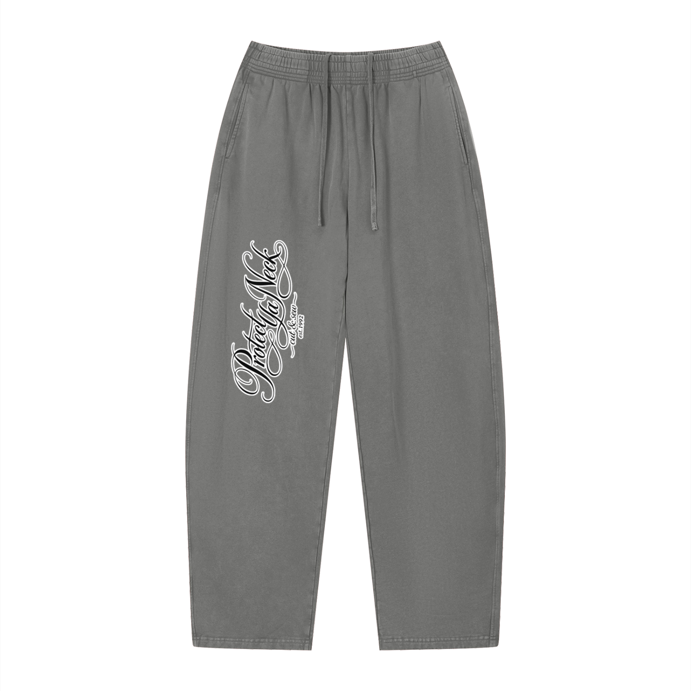 PYN™ x BKRP™ "Cut & Sew" Vintage Wash Loose Sweatpants