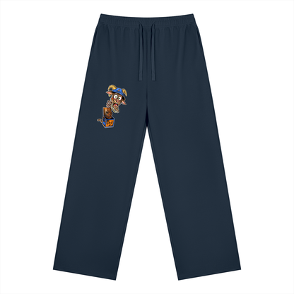 Brooklyn Zoo™ "Jumpin Jackass" Drop Shoulder Crewneck Sweatsuit