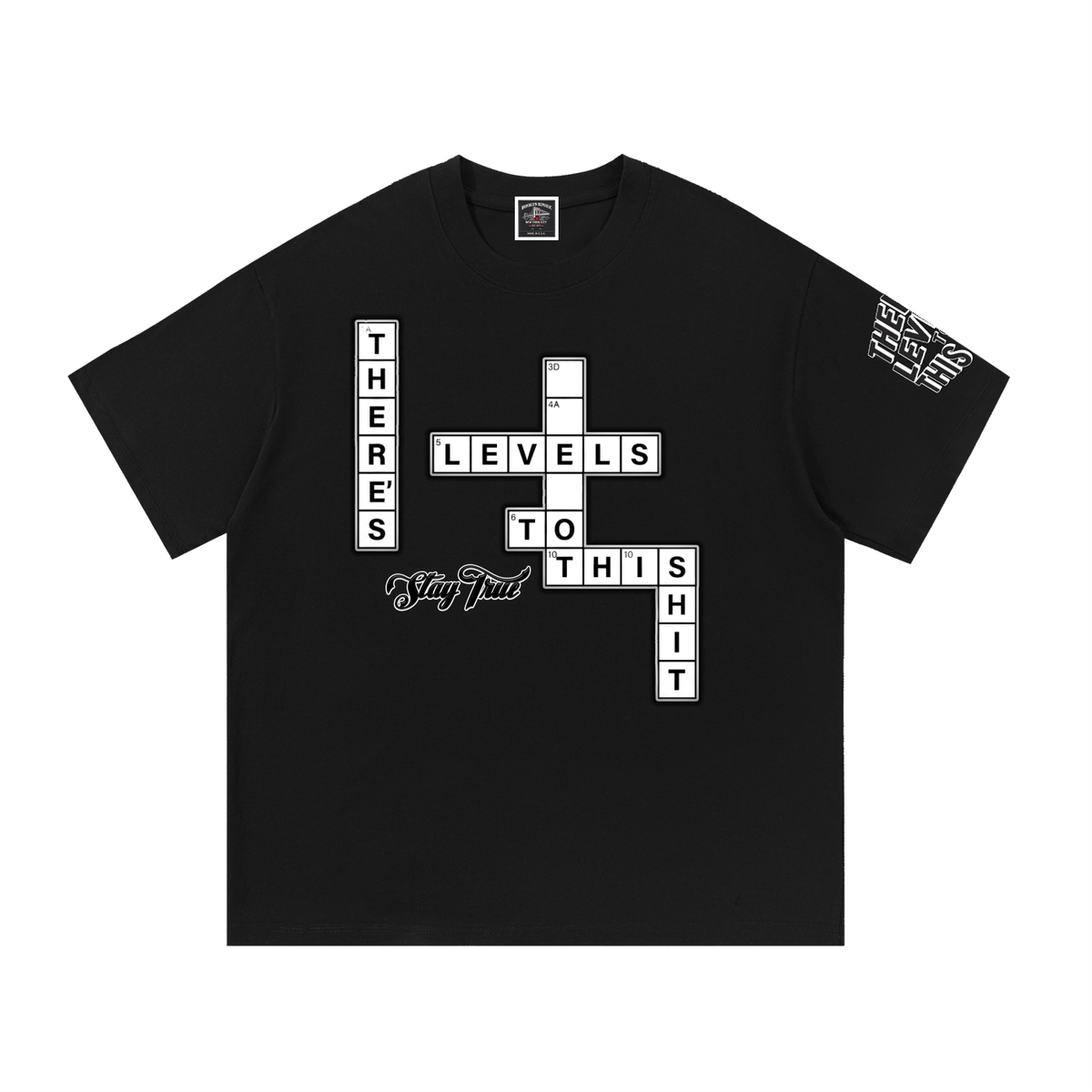 "LEVELS" Cotton T-Shirt