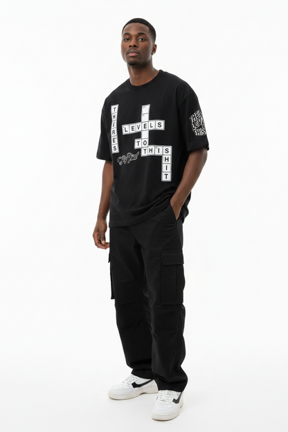 "LEVELS" Cotton T-Shirt