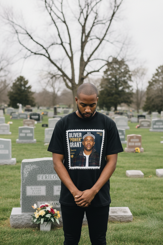 "Rest In Power" Cotton T-Shirt