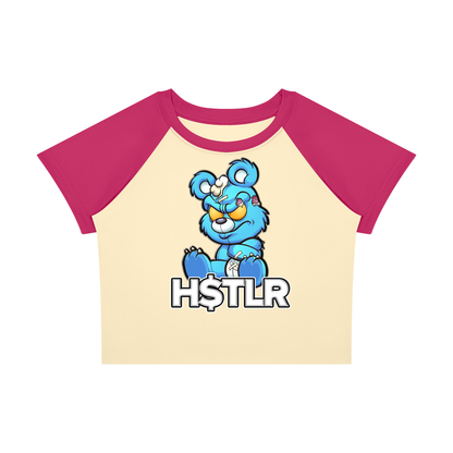 "H$TLR" Women’s Raglan Color Block Baby T-Shirt