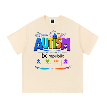 "Autism Speaks" Cotton T-Shirt