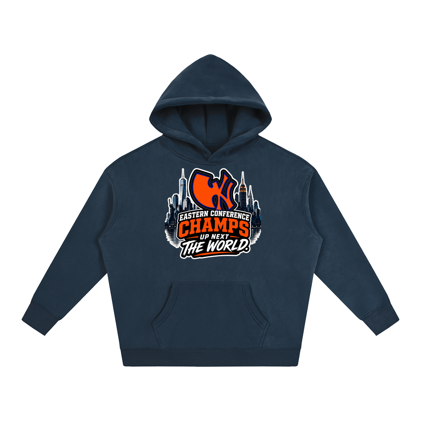 PYN™ x BKRP™ "Who's Next ?" Oversize Fleeced Hoodie