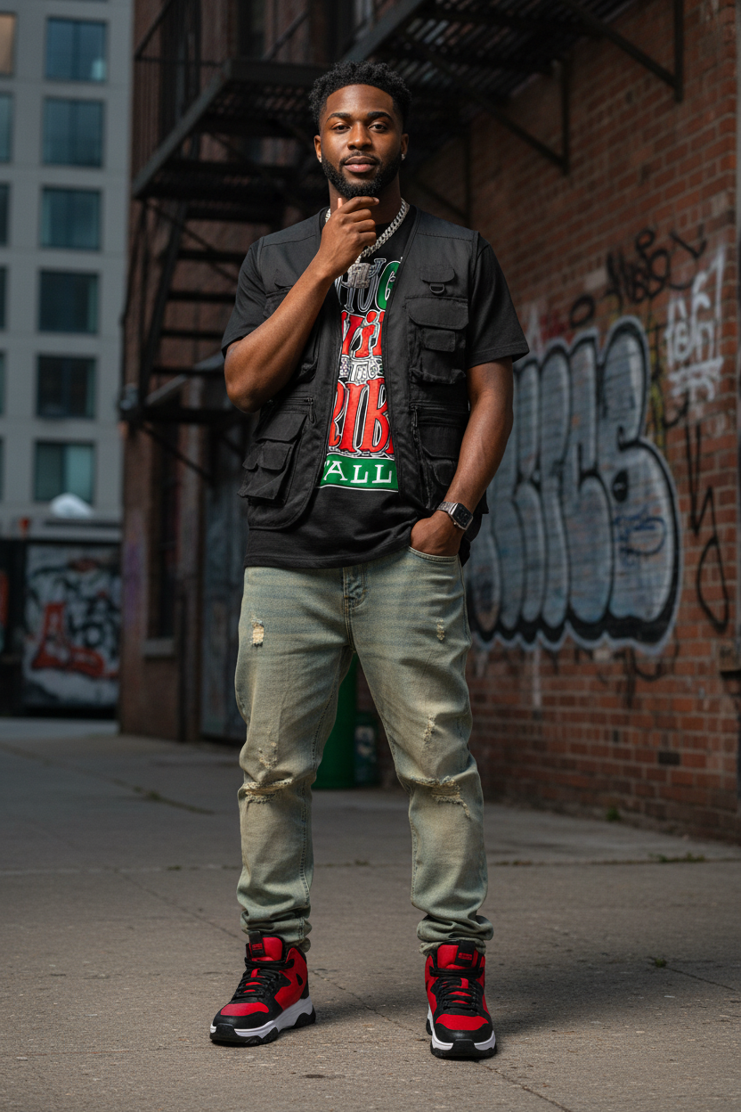 "The Vibe" Cotton T-Shirt