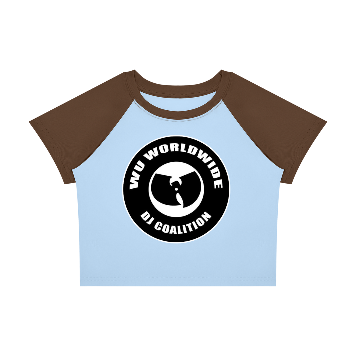 PYN™ "Wu World DJ Coalition" Women’s Raglan Color Block Baby T-Shirt