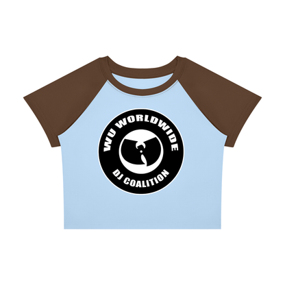 PYN™ "Wu World DJ Coalition" Women’s Raglan Color Block Baby T-Shirt