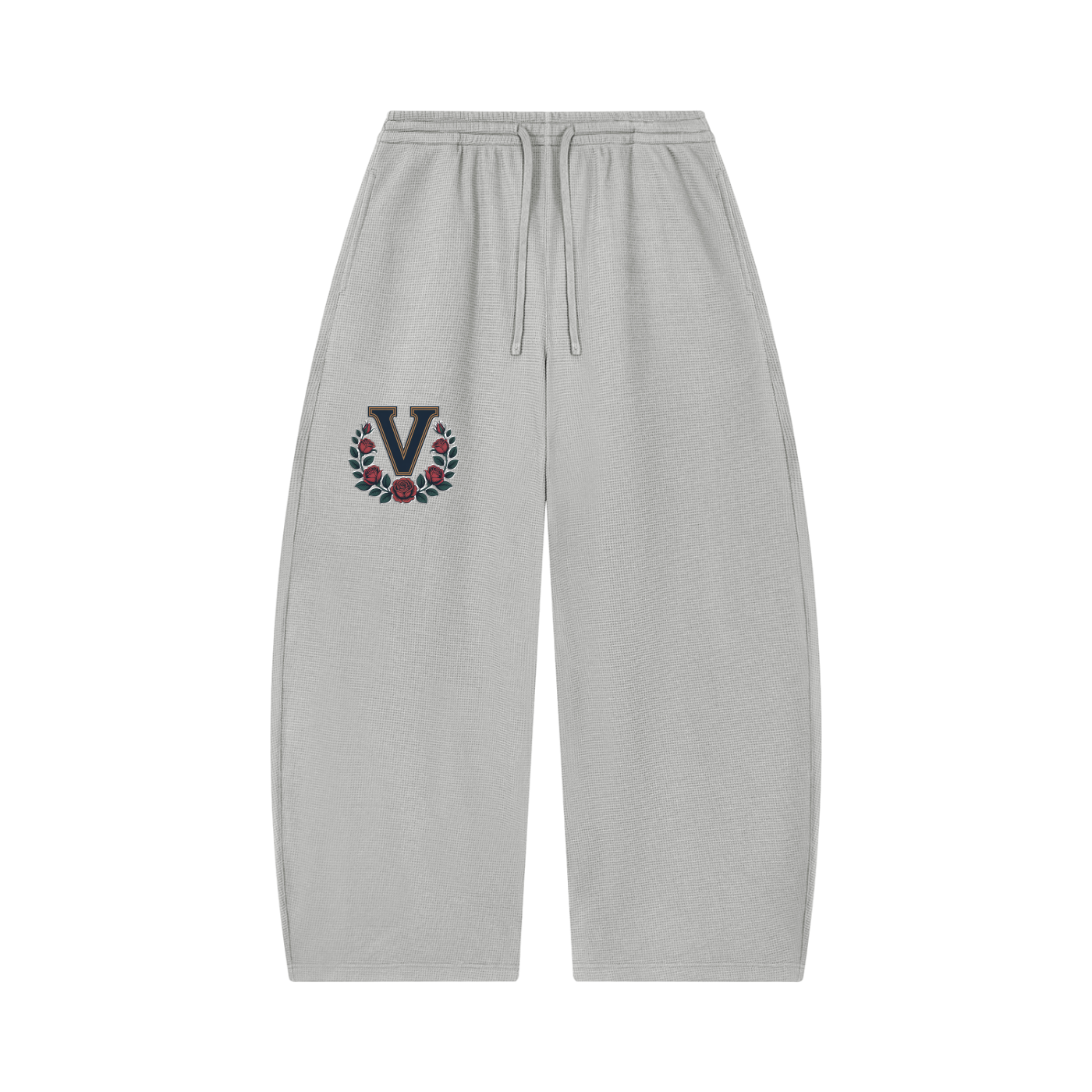 "VARSITY" Waffle Cotton Sweatsuit