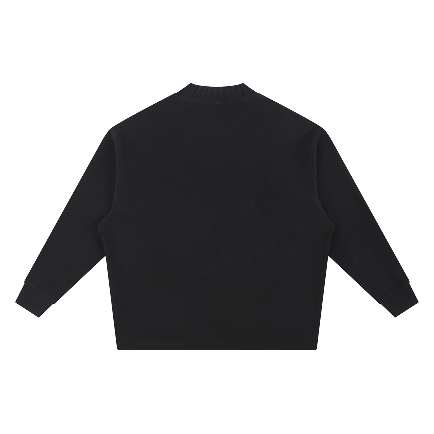"AJ 4 BRED" Knitted Round Neck Oversize Sweatshirt