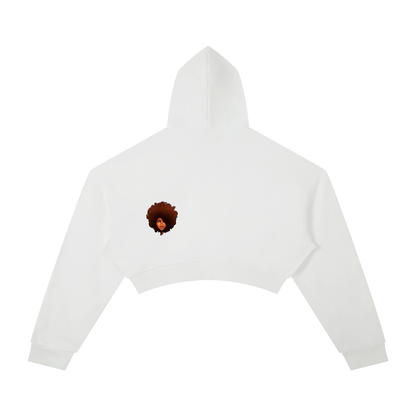 "Worldwide Underground" Essential Cropped Hoodie