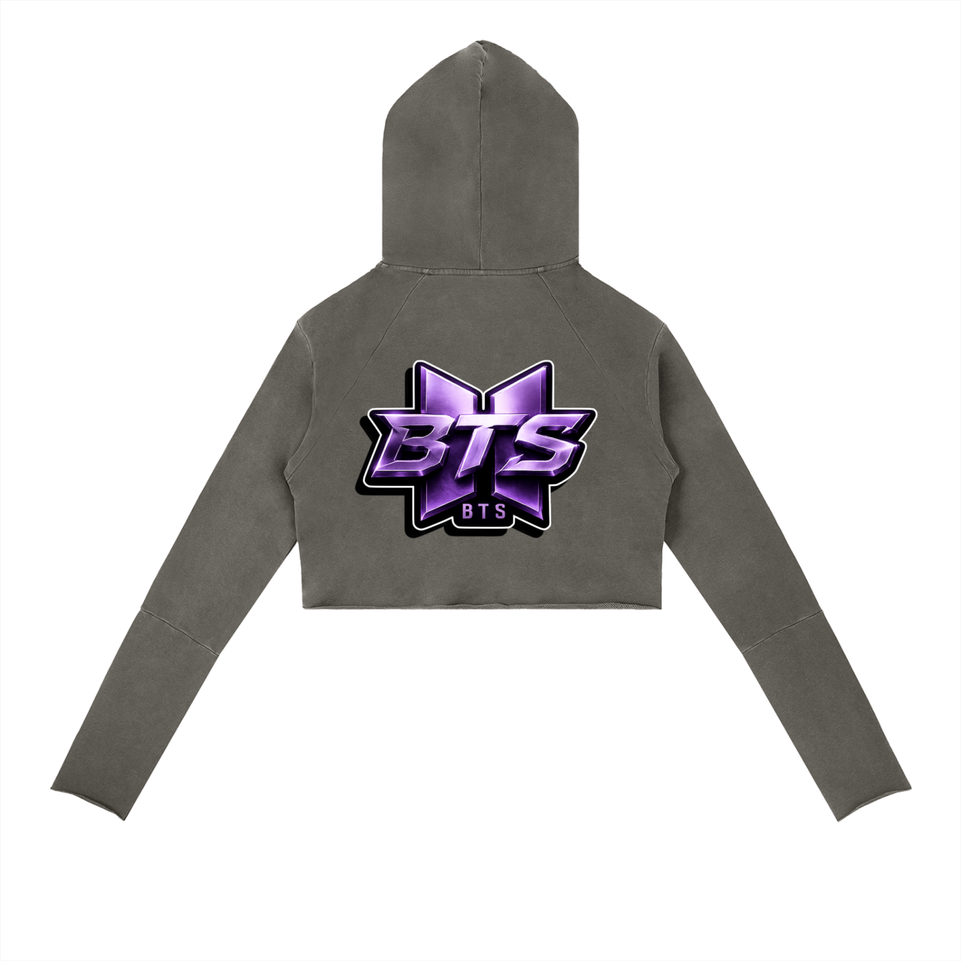 BTS™ x BKNY™ "Our Year" Vintage Washed Raw Edge Hoodie