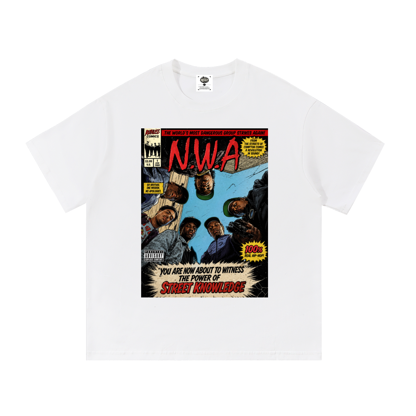"Straight Outta Compton" Cotton T-Shirt