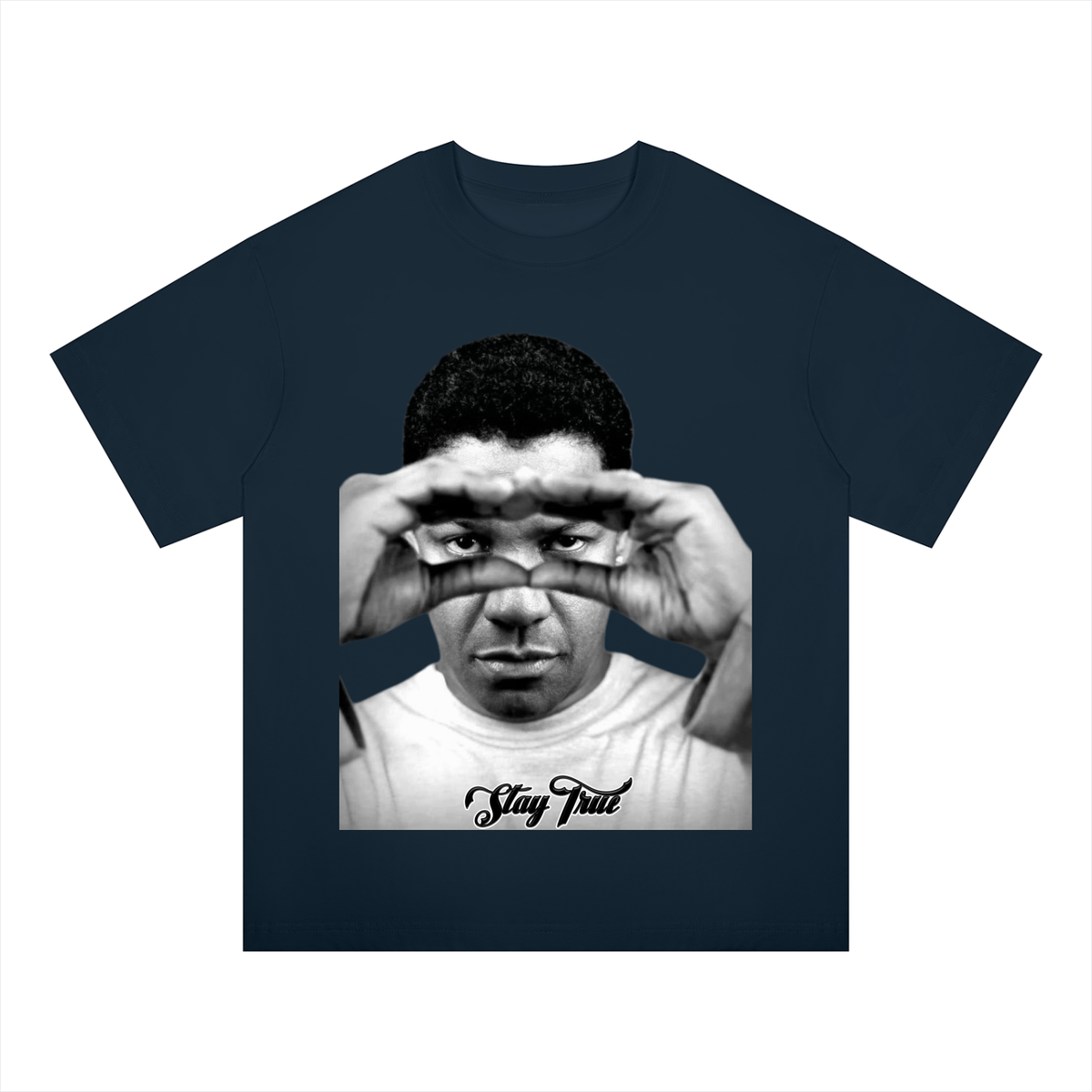 "Through Gods Viewfinder" Oversized Drop Shoulder T-Shirt