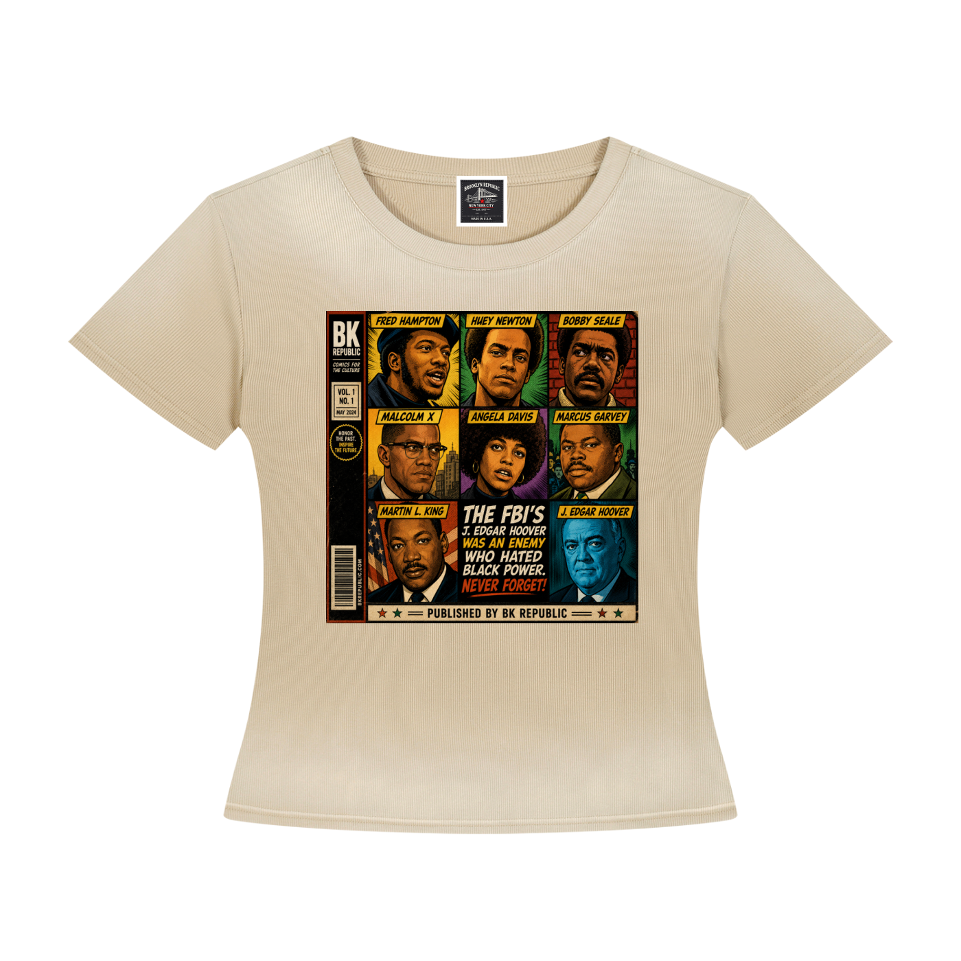 "America's Most Wanted" Women’s Sunfade Washed T-Shirt