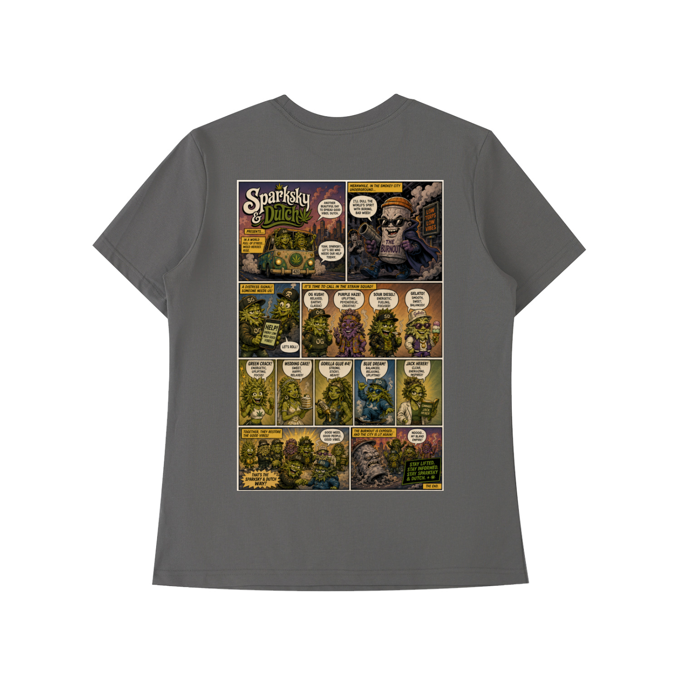"Sparksky & Dutch" Standard Shoulder T-Shirt