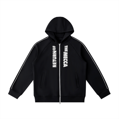 "Return to Mecca" Heavyweight Raglan Zip Hoodie