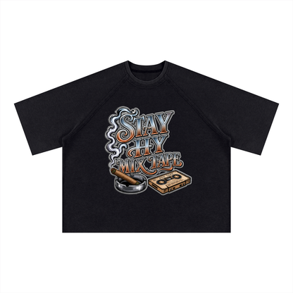 Basement Kemist™ “Hy Tymez” Mineral Wash Boxy Waffle Set by BK Republic