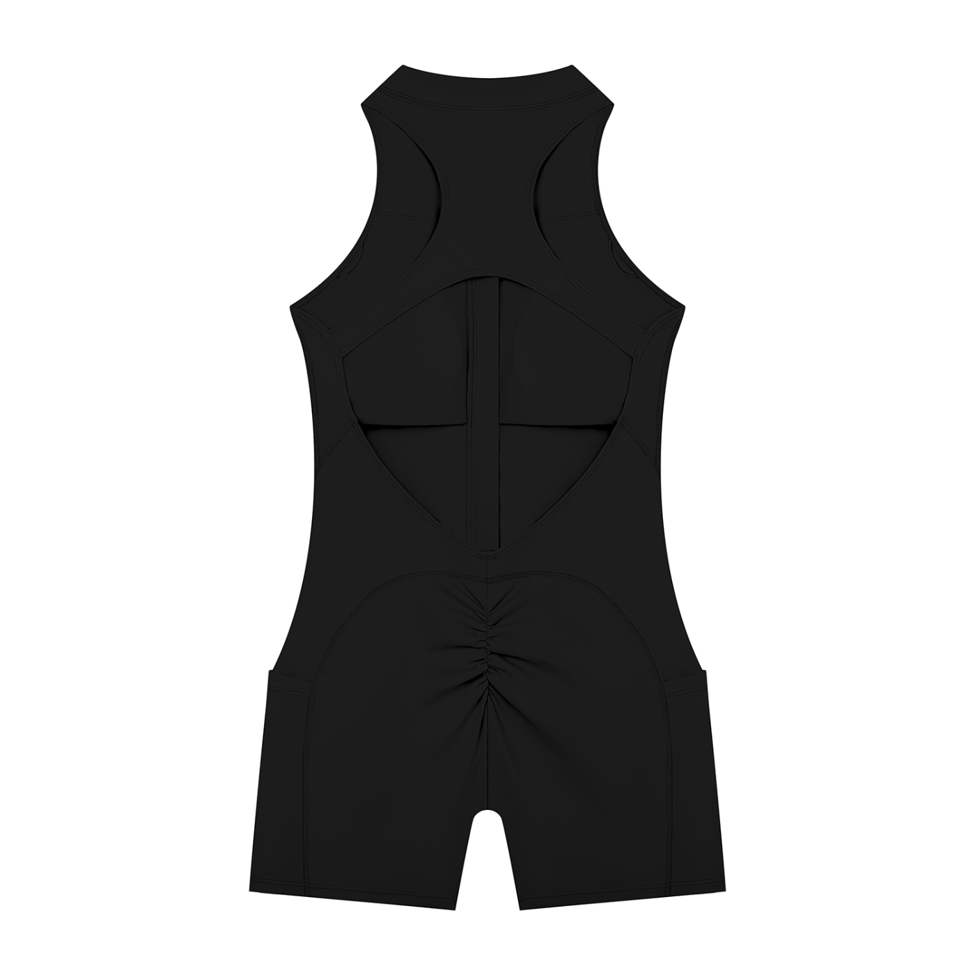 Brooklyn Republic Essentials™ Women’s Quarter-Zip Yoga Romper