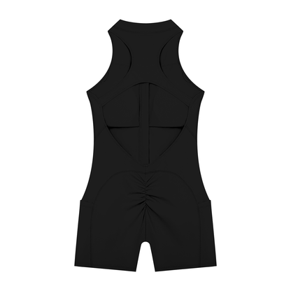Brooklyn Republic Essentials™ Women’s Quarter-Zip Yoga Romper