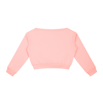 Brooklyn Republic Essentials™ "Block Party" Women's Off-Shoulder Sweatshirt