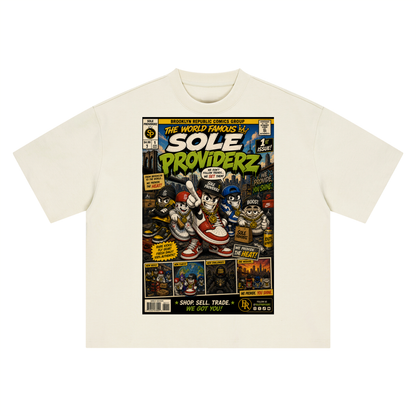 "The World Famous Sole Providerz" Boxy Oversized T-Shirt
