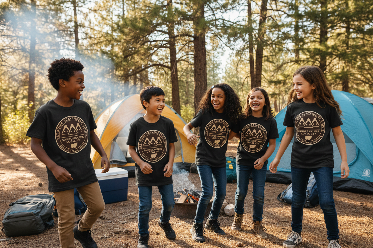 "Scavengers" Pure Cotton Essential Kids T-Shirt