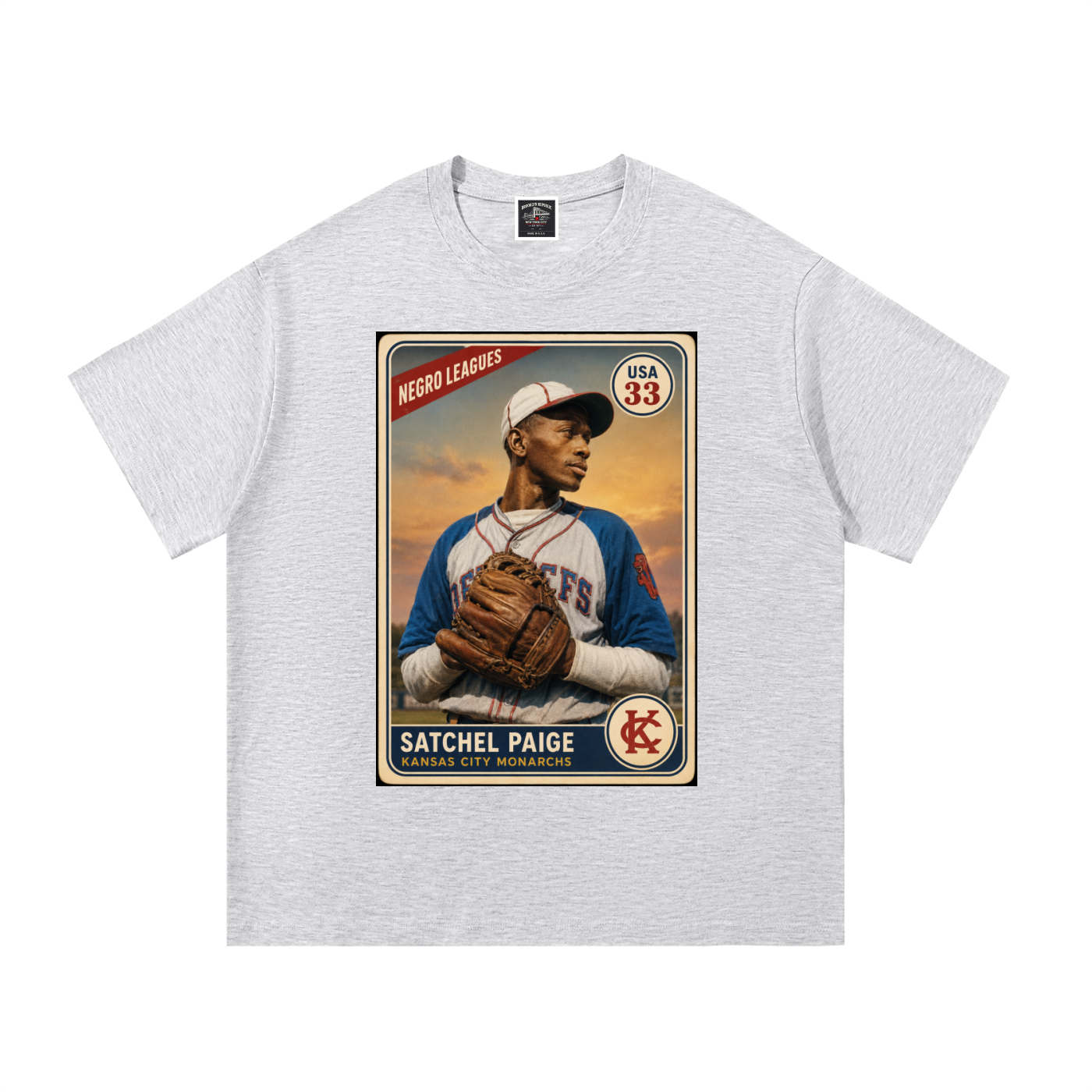 “Satchel Paige” Cotton T-Shirt