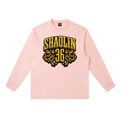 PYN™ x BKRP™ "Golden Dragon" Crewneck Long-Sleeve T-Shirt
