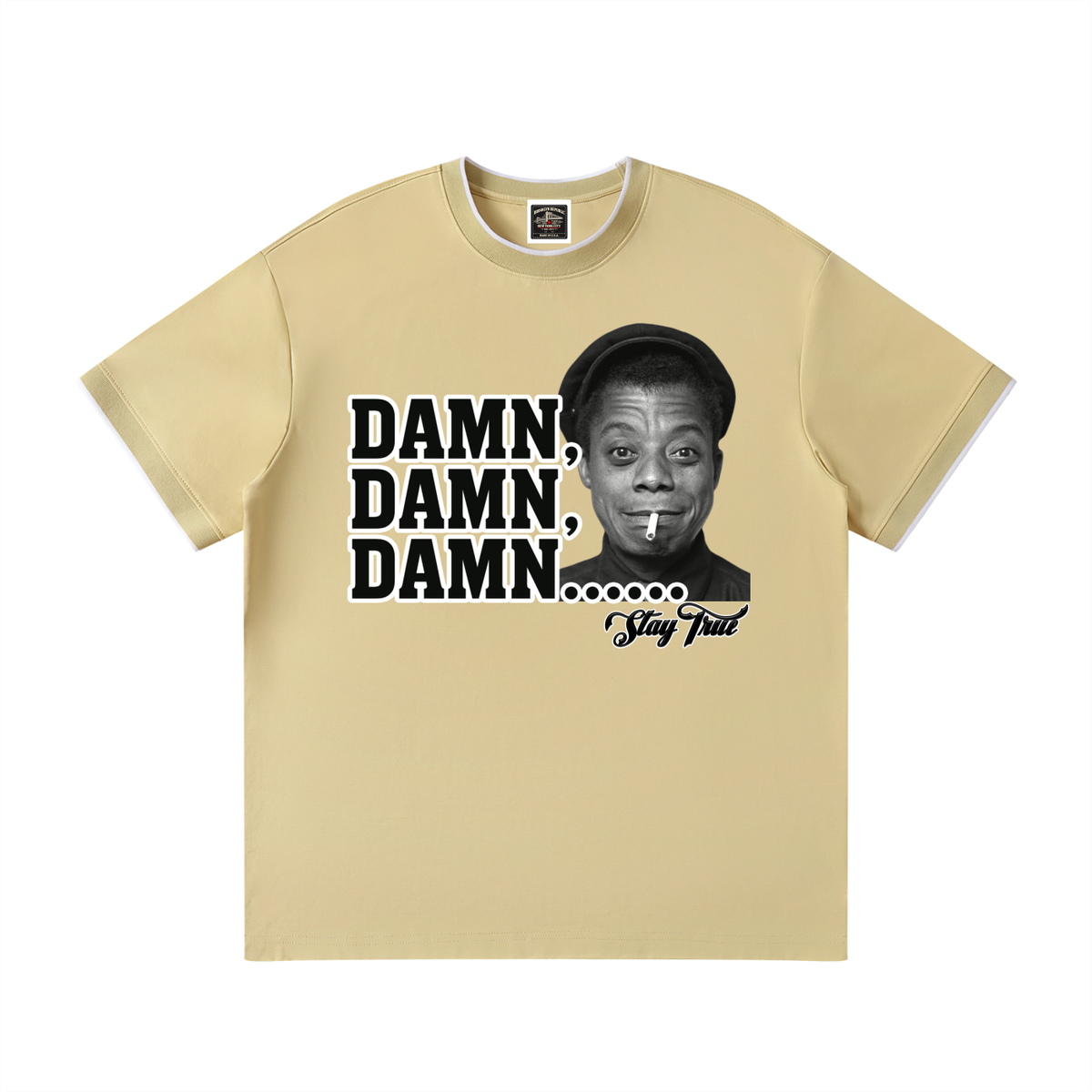 Sankofa™ "Damn, Damn, Damn.....James" Regular Fit T-Shirt