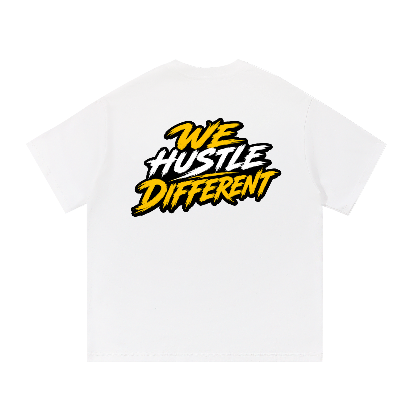 "Hustle Different" Cotton T-Shirt