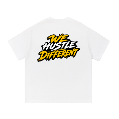 "Hustle Different" Cotton T-Shirt