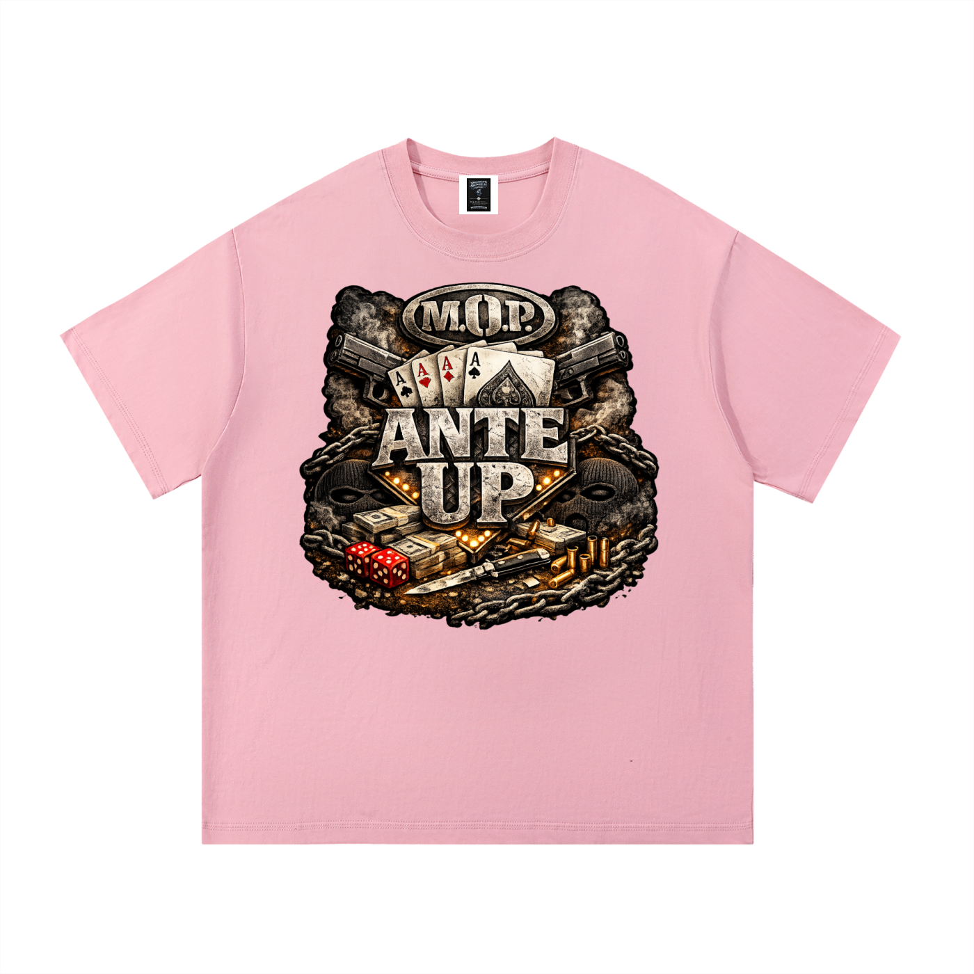"Ante Up" Cotton T-Shirt