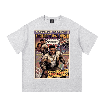 "R.I.P. Uncle Marvin" Cotton T-Shirt