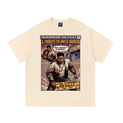 "R.I.P. Uncle Marvin" Cotton T-Shirt