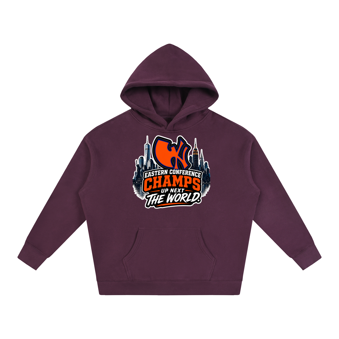 PYN™ x BKRP™ "Who's Next ?" Oversize Fleeced Hoodie