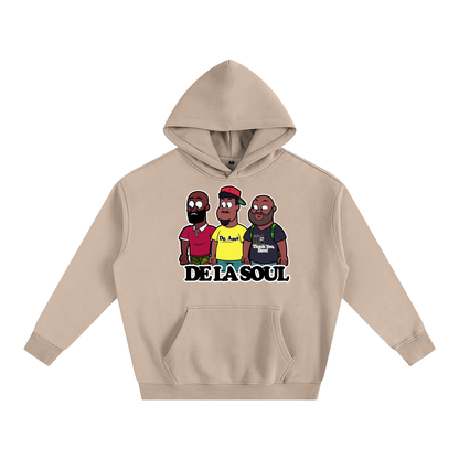 "DE LA TITANS" Oversize Fleeced Hoodie