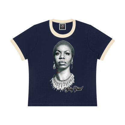 "Miss Nina" Women's Sorona Color Block T-Shirt