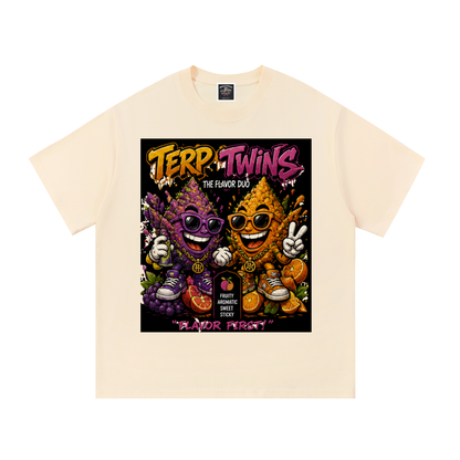 Sparksky & Dutch™ "Terp Twins" Cotton T-Shirt