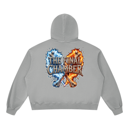 PYN™ "The Final Chamber"  Boxy Vintage Washed Hoodie