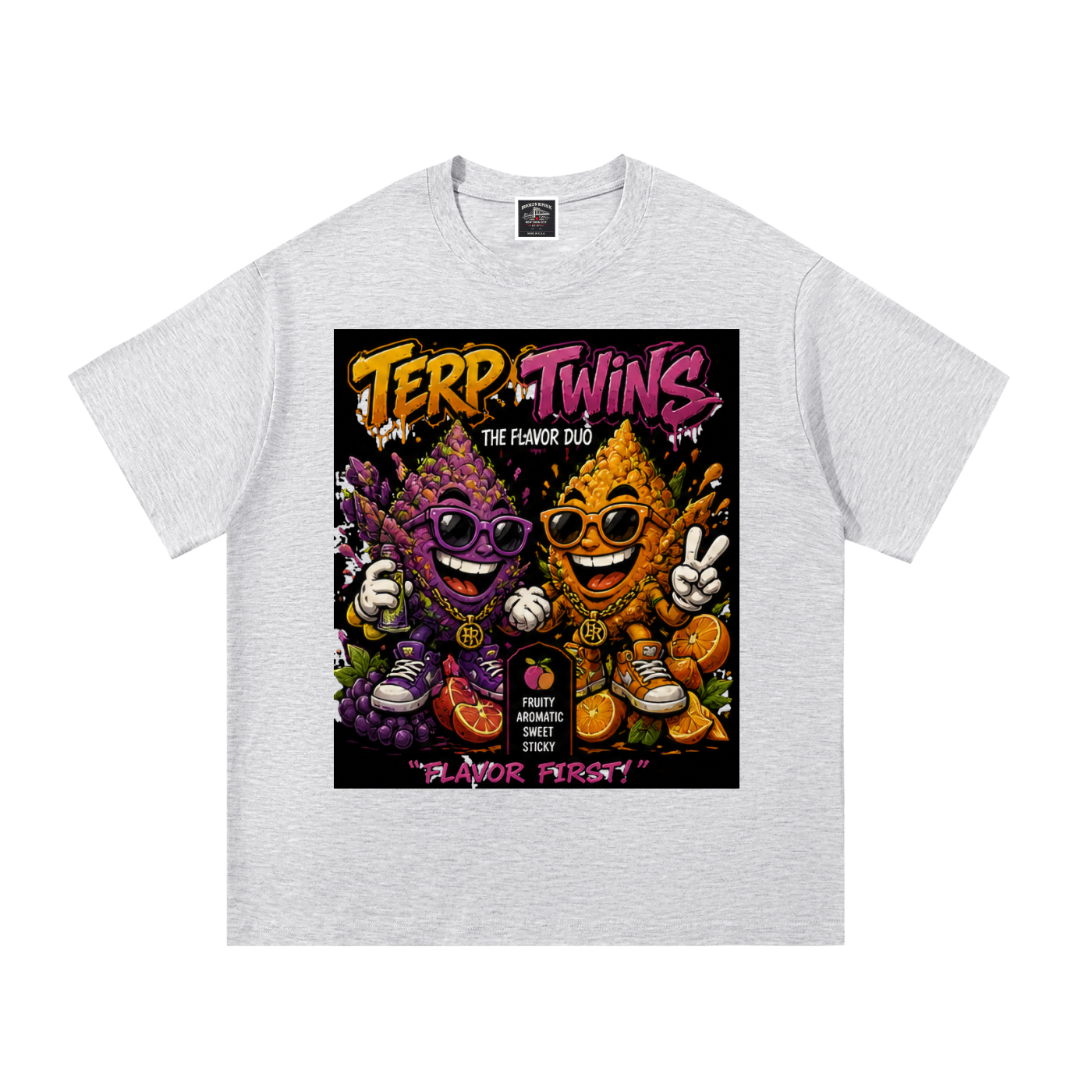 Sparksky & Dutch™ "Terp Twins" Cotton T-Shirt
