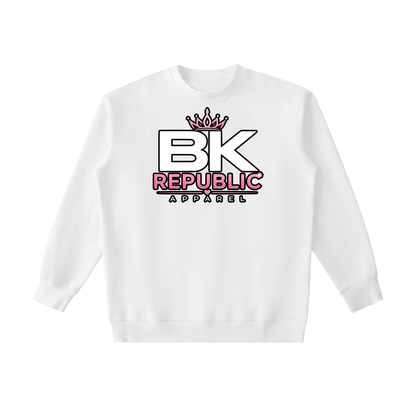 "Brooklyn Republic Essentials" Women's Block Party Heavyweight Crewneck Sweatshirt