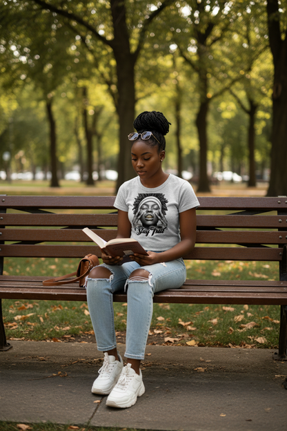 "Ghetto Heaven" Women's Cropped T-Shirt