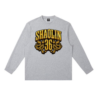 PYN™ x BKRP™ "Golden Dragon" Crewneck Long-Sleeve T-Shirt