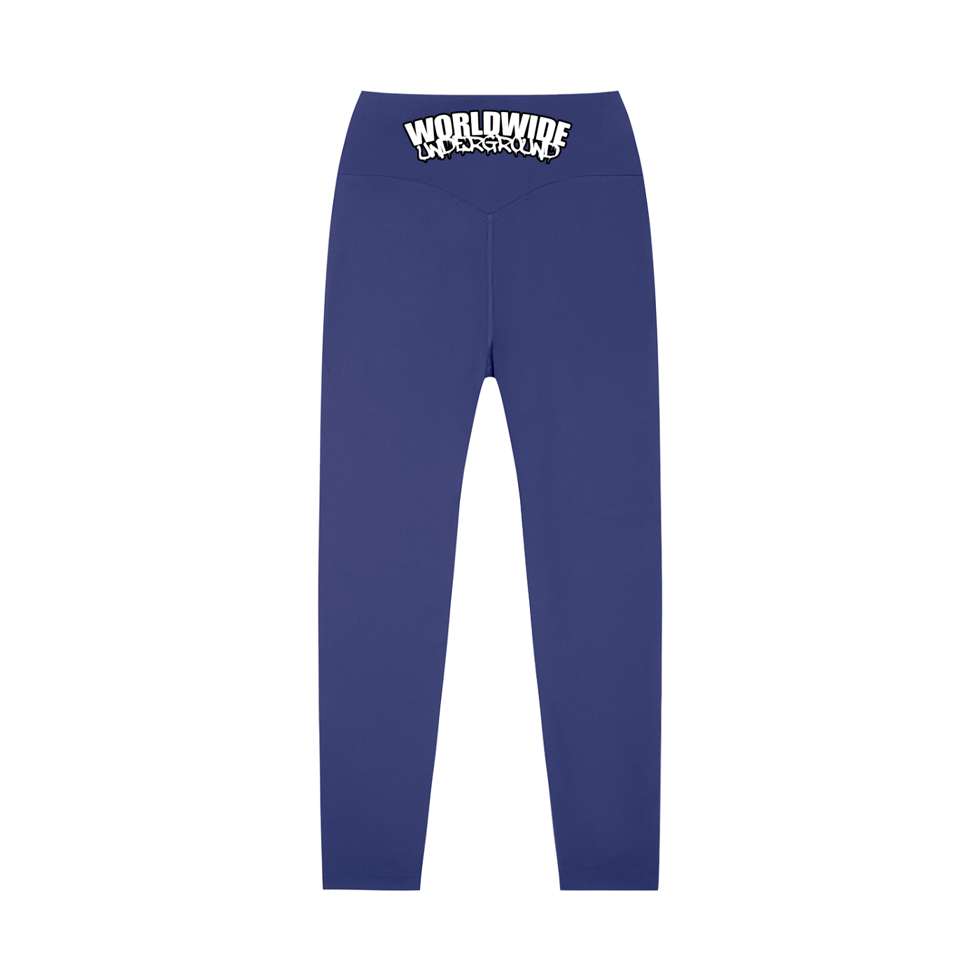 "Worldwide Underground" High-Waisted Yoga Leggings